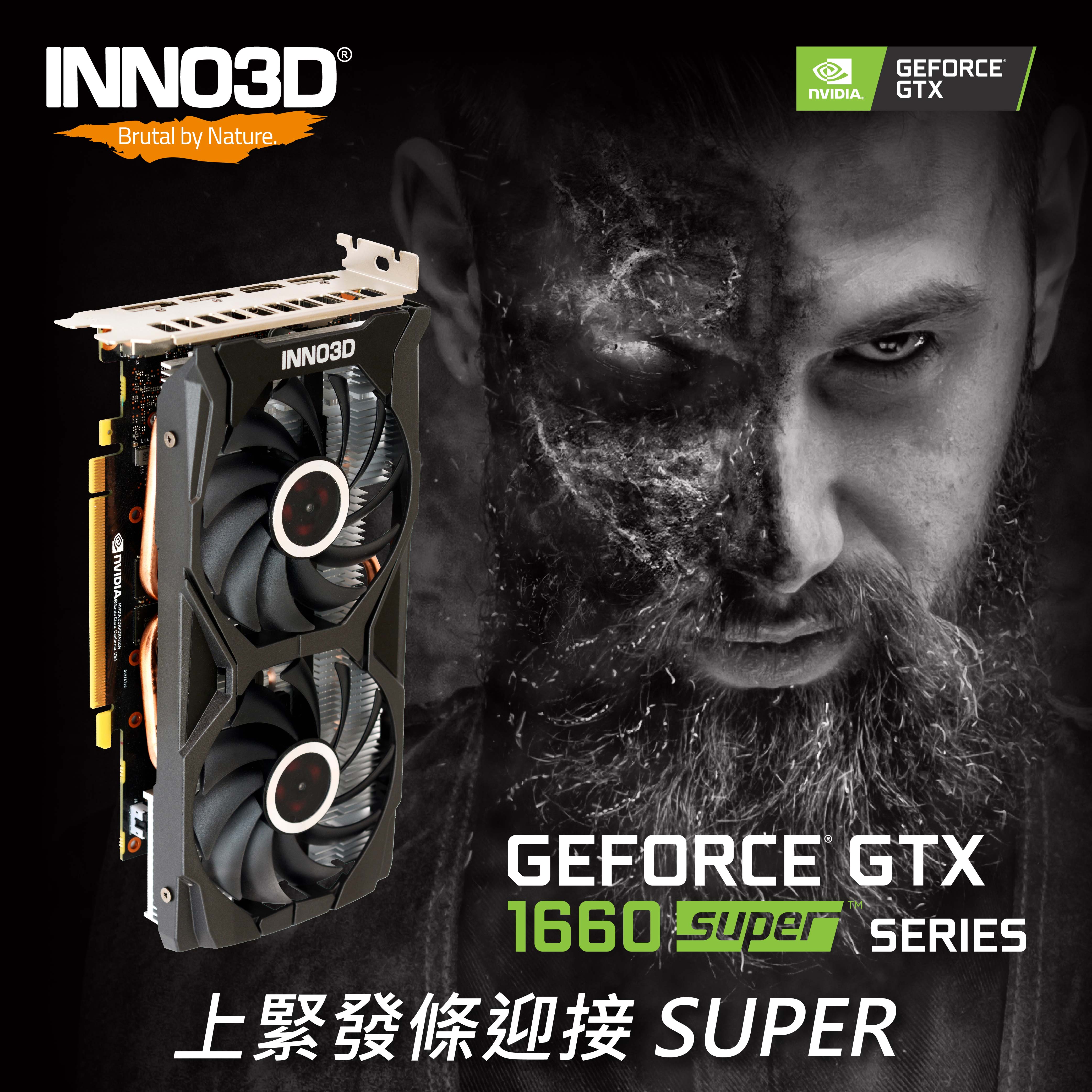 INNO3D GeForce GTX 1660 super twin グラボ INNO3D GEFORCE GTX 1660 SUPER TWIN X2 6GB 192BIT GDDR6 – BLGT